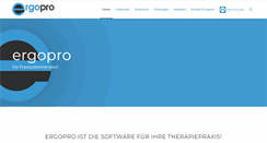 Desktop Screenshot of ergopro.ch